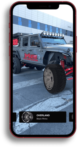 Pro Treads mobile AR app